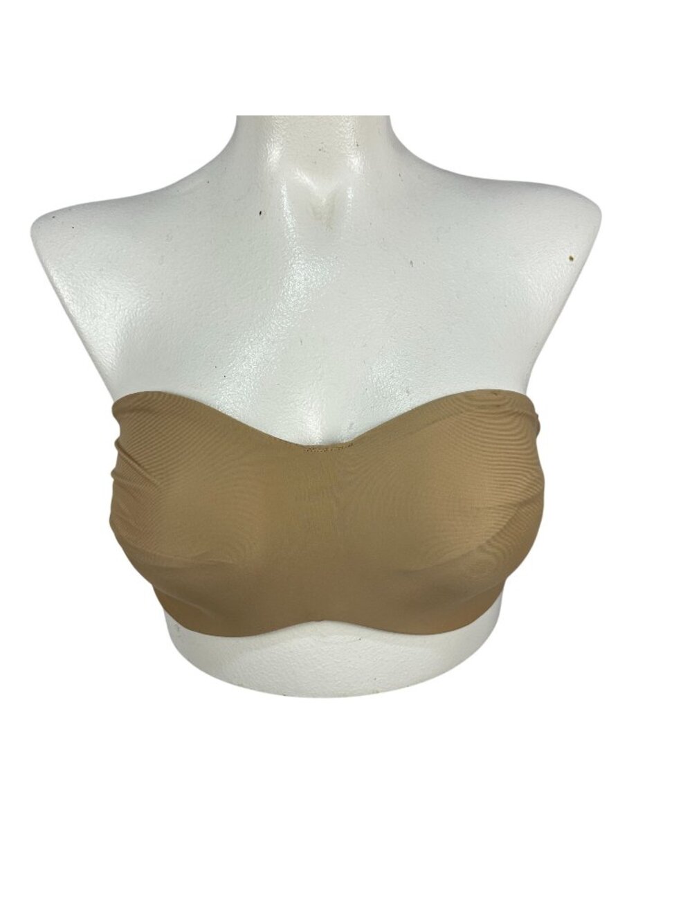 Sweet Nothings Strapless Bandeau Bra Stay There Power Band 38DD Beige